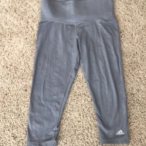 Adidas climalite cropped leggings